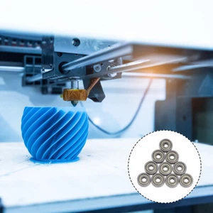 10PCS 624ZZ 4mm x 13mm x 5mm Single Row Shielded Deep Groove Ball Bearing - Picture 1 of 12