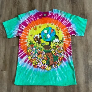Bored Teenager Shirt Herren Gr. L Batik Kurzarm Grafik Tee Workaholics - Bild 1 von 8