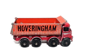 Vintage Matchbox Lesney #17- 8 Wheel Tipper Truck Hoveringham Made in England - Picture 1 of 6