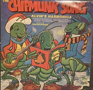 The Grasshoppers – The Chipmunk Song - Vinyl LP - Peter Pan Records (8210) EX! - Picture 1 of 3