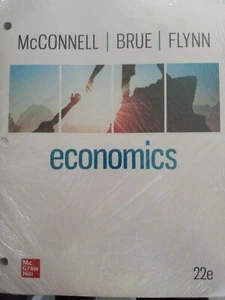 Economics 22nd edition - McConnell Brue Flynn loose-leaf Edition w/ access code  - Picture 1 of 2