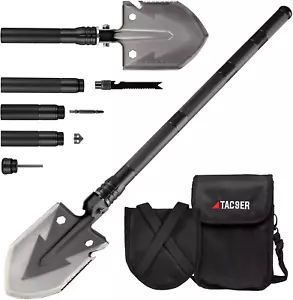 Tactical Shovel 15-in-1 Camping Shovel with Carrying Pouch is The Perfect Shovel - Picture 1 of 1