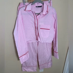 Zara viral b Barbie vibes Pyjama Set groß oben und klein unten - Bild 1 von 8