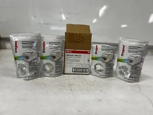 CASE OF 4 Legrand On-Q White Cat5e RJ45 Keystone Coupler Inserts WP3451-WH-V1 - Picture 1 of 7