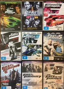 DVD Series: The Fast & The Furious - All 09 Releases (to date) Extensive Set - Picture 1 of 10