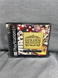 Golden Nugget PS1 PlayStation 1 Complete CIB 2 Discs - Picture 1 of 7