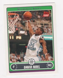 2006-07 TOPPS BASKETBALL ROOKIE DAVID NOEL MILWAUKEE BUCKS #263 - Picture 1 of 2