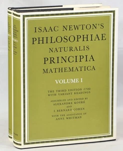 Isaac Newton's Philosophiae Naturalis Principia Mathematica The Third 1st 1972 - Foto 1 di 3