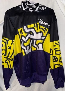 Keith Haring XL Hoodie Members Only Pop Art Sweatshirt Pullover Grafik - Bild 1 von 7