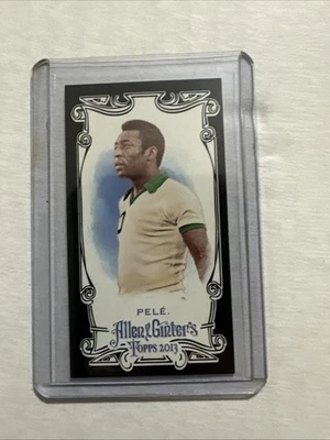 2013 TOPPS ALLEN & GINTER BLANK BACK PELE MINI CARD BLACK BORDER #130 RARE - Image 1 of 2