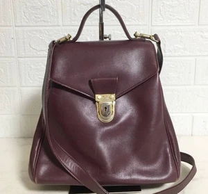 Sonia Rykiel Leather 2-Way Shoulder Bag Used Leather Gray - Picture 1 of 9