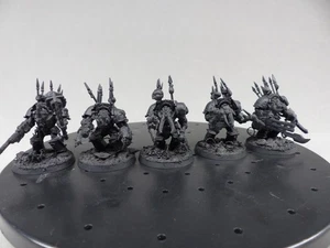 Warhammer 40k chaos space marine terminator oop horn corne chainfist mace spike - Imagen 1 de 7