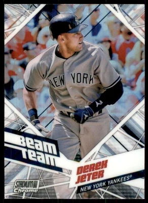 2021 Topps Stadium Club Chrome Beam Team Insert #BTC-1 Derek Jeter Yankees - Image 1 of 2
