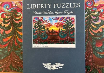 Liberty Classic Jigsaw Puzzle SUNRISE CIRCLE, Phil Lewis  494 pcs MINT - Image 1 of 4