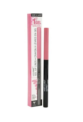 Wet n Wild Perfect Pout Gel Lip Liner #654C Never Petal Down, Pink Retractable - Image 1 of 4