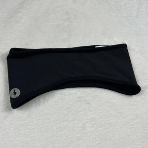Smartwool Merino Active Fleece Wind Headband Black Size L/XL Running Ear Warmer - Picture 1 of 8