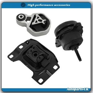 For 2012-2015 2.0L A5634 A5612 A5614 3Pcs Engine Trans Mount Kit - Picture 1 of 13