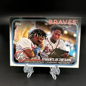 2024 Topps Series 1 Ronald Acuna Students of the Game #70 Atlanta Braves - Picture 1 of 2
