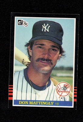 Don Mattingly 1985 Donruss Card #295 Mint/NR-Mint - New York Yankees - Image 1 of 2