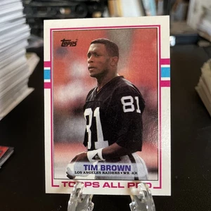 1989 Topps - Tim Brown #265 (RC) - Bild 1 von 2