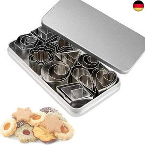 Mini-Ausstecher-Set - 30 kleine Formen zum Ausschneiden von Teig, Tortenkruste - Bild 1 von 8