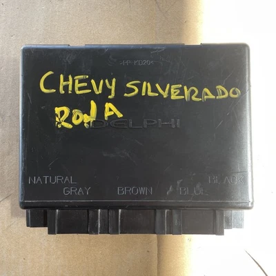 Chevrolet Silverado 2003-2007 módulo de control de carrocería BCM BCU 15194169 OEM Foto 1 de 4