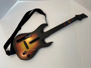 Guitarra Wii Red Octane Guitar Hero Modelo 95455.805 Sunburst World Tour Probada - Imagen 1 de 7
