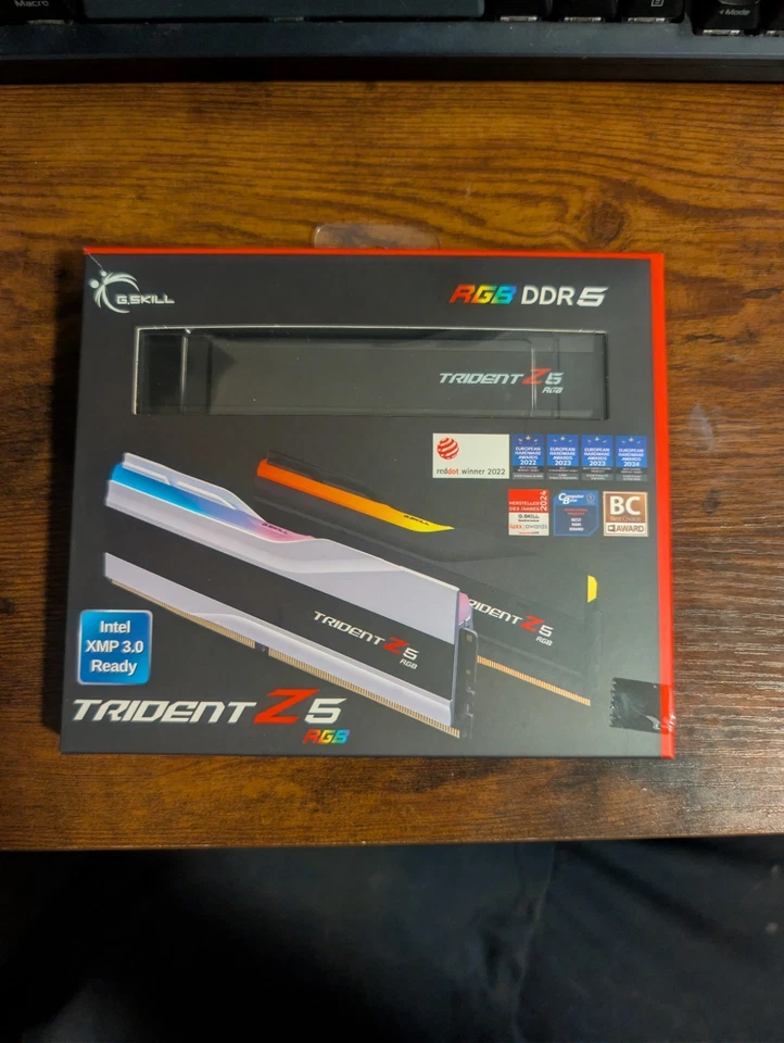 G. Skill Trident Z5 RGB Series DDR5 RAM 32GB (2x16GB) 6400mt/S - Image 1 of 2