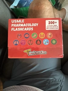 usmle Pharmakologie Lernkarten von medschoolbro 200+ - Bild 1 von 10