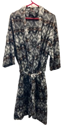 Bata de vellón Bill Blass para hombre patrón geométrico azteca talla única hecha en EE. UU. Foto 1 de 4