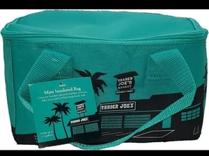MINI BOLSO DE MANO AISLANTE Trader Joe's 1,5 galones verde azulado - Imagen 1 de 1