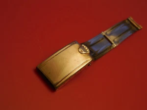 ROLEX 13MM GF DEPLOYMENT CLASP BUCKLE FOR 19MM RIVIT LINK OYSTER BAND BRACELET - Picture 1 of 6