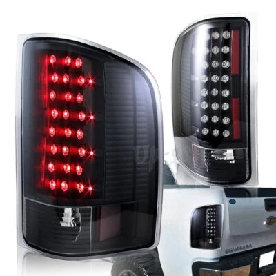 Luces traseras LED de freno traseras para Silverado 1500 2500HD 3500HD carcasa negra 07-13 Foto 1 de 3