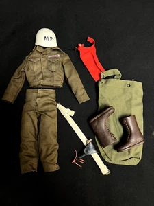VINTAGE ACTION MAN - U.S MP MILITARY POLICE UNIFORM - PALITOY ORIGINAL - Picture 1 of 8
