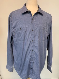 Flag & Anthem Men’s Blue Long Sleeved Shirt Size XL BNWT A65 Y454 - Picture 1 of 9