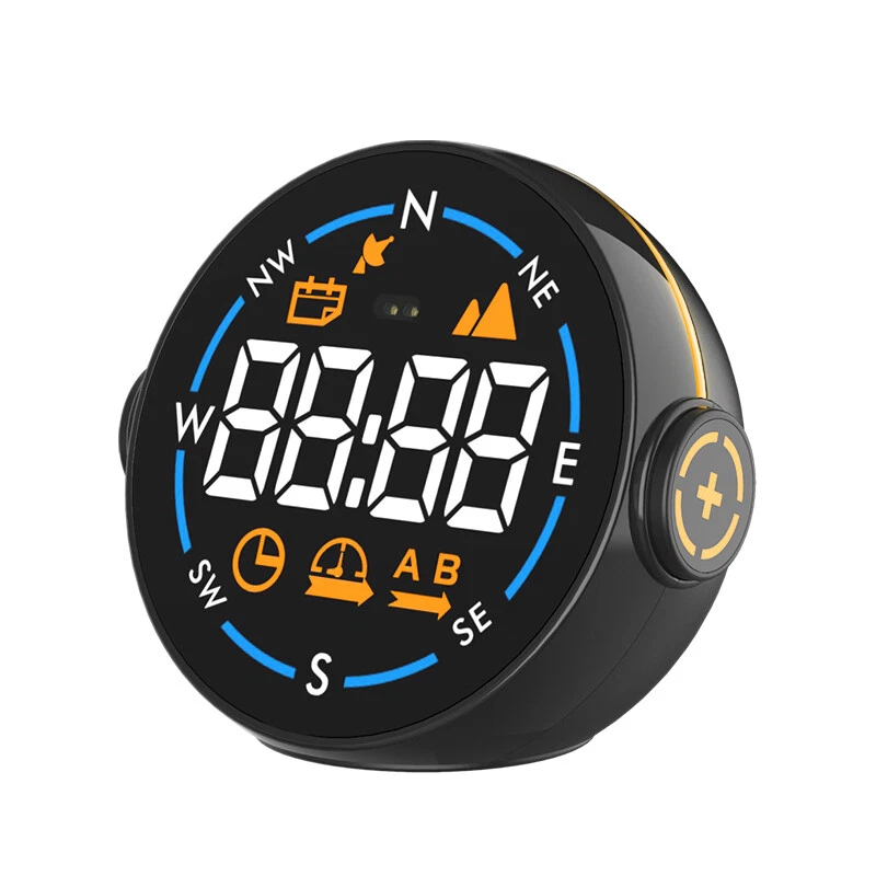 HUD Head Up Display GPS Speedometer Gauge MPH KMH Compass Overspeed - Image 1 of 4