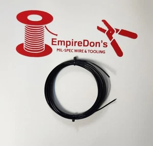 Cable Mil-Spec 18 AWG, aislado de PTFE, trenzado plateado, blanco, 15 pies - Imagen 1 de 1