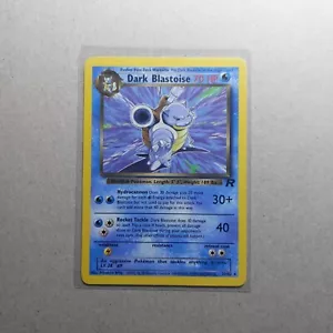 Dark Blastoise 20/82 Team Rocket Set Rare LP Pokemon WOTC - Picture 1 of 3