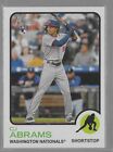 CJ Abrams 2022 Topps Heritage Rookie Card Nationals MLB!!