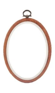 Nurge Oval Rubber Hoops With Suspension, Rim Height 8mm, Diameter 115*150mm Hand - Picture 1 of 2