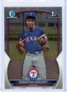 Bowman 2023 cromo #BCP-189 Sebastian Walcott - Imagen 1 de 2