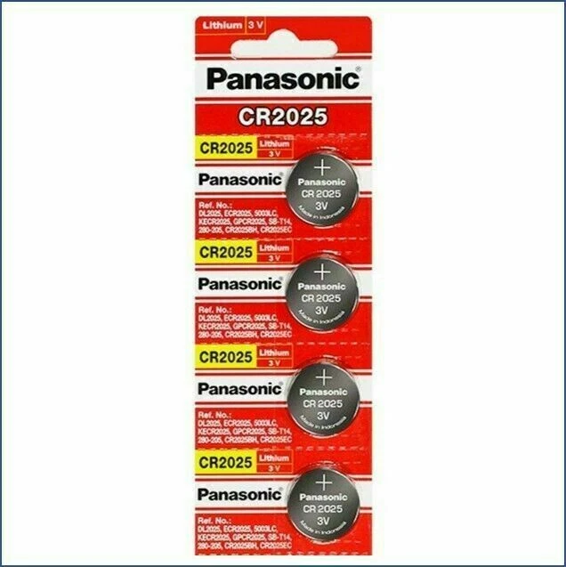 Panasonic CR2025 3V Lithium Battery