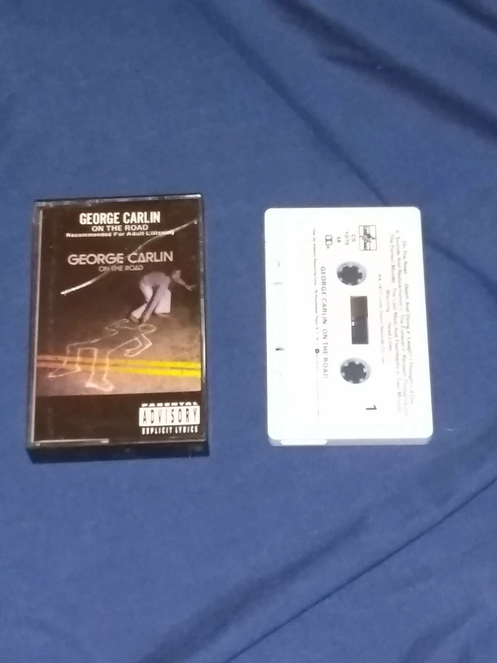 GEORGE CARLIN On The Road Cassette Tape Little David Records 1977 Foto 1 de 1
