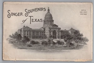 Tarjetas comerciales publicitarias victorianas recuerdos de cantantes de Texas - Imagen 1 de 22