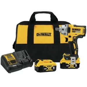 DEWALT CANADA 20V MAX Li-Ion Cordless Brushless 1/2" Mid-Range Imapct Wrench Kit - Picture 1 of 13
