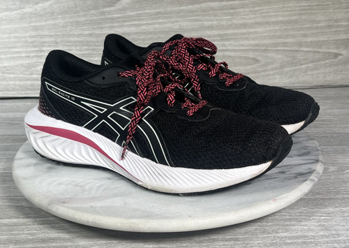Scarpe da corsa Asics Gel Excite 10 bambino 4 nero rosa atletica scuola passeggio corsa