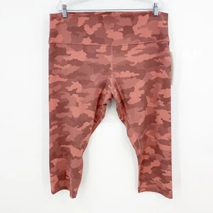 Lululemon Align Crop 21” Size 20 Heritage 365 Camo Brier Rose Multi High Rise  - Picture 1 of 8