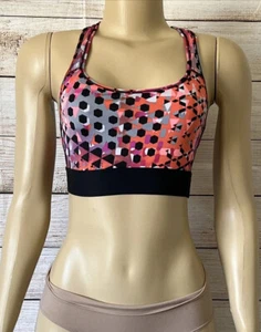 Victoria’s Sport Colorful Geometric Printed Sports Bra Racerback Size S - Picture 1 of 8