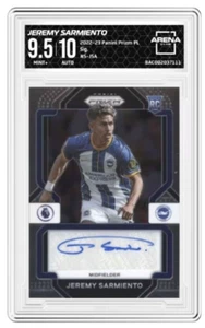 Jeremy Sarmiento RC AUTO Arena Club 9.5/10 2022 Prizm EPL Brighton &Hove - Picture 1 of 2