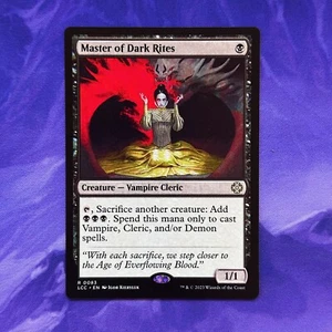 Master of Dark Rites 0083 LCC Commander: The Lost Caverns of Ixalan MTG Rights - Picture 1 of 2